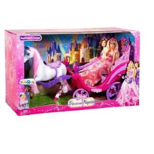 Exclusive Barbie(バービー) The Princess and The Popstar Horse And Carriage ドール 人形 フィギュア｜worldfigure