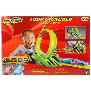 Fast Lane Launch 'N Loop プレイセット ミニカー ミニチュア 模型 プレイセ...