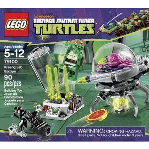 Game/Play LEGO (レゴ) Ninja Turtles Kraang Lab Escap...