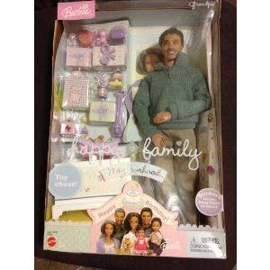 Happy Family African American Grandpa Happy 1st. Birthday Barbie(バービー) ドール 人形 フィギュア