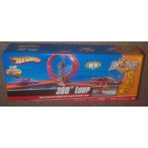 Hot Wheels (ホットウィール) 360 Loop ミニカー ミニチュア 模型 プレイセット...