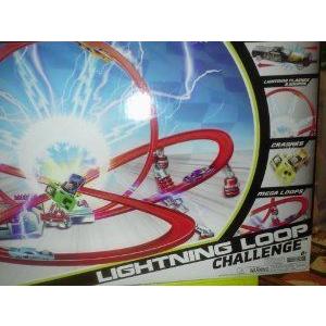 Lightning Loop Challenge Shock Racers ミニカー ミニチュア 模...