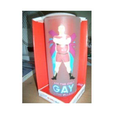 Little Britain Glass Tumbler I am the only GAY in ...