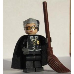 Madam Hooch (Rolanda) with Broom - LEGO (レゴ) Harry Potter (ハリーポッター) Minifigure ブロック｜worldfigure