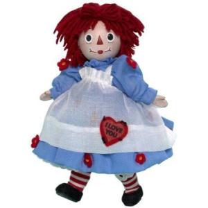 Madame Alexander (マダムアレクサンダー) 8 I Love You Raggedy Ann Porcelain ドール 人形 フィギュア｜worldfigure