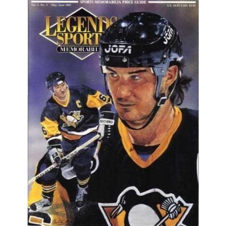 Mario Lemieux Hockey Legends Magazine ドール 人形 フィギュア