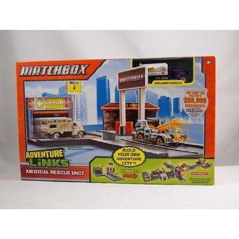 MATCHBOX ADVENTURE LINKS MEDICAL RESCUE UNIT SET ミ...