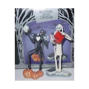 Nightmare Before Christmas (ナイトメア・ビフォア・クリスマス) Jack Skellington 2 Figure Set ドール｜worldfigure