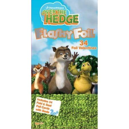 OVER THE HEDGE: 34 Flashy Foil, Fold &amp; Seal Valent...