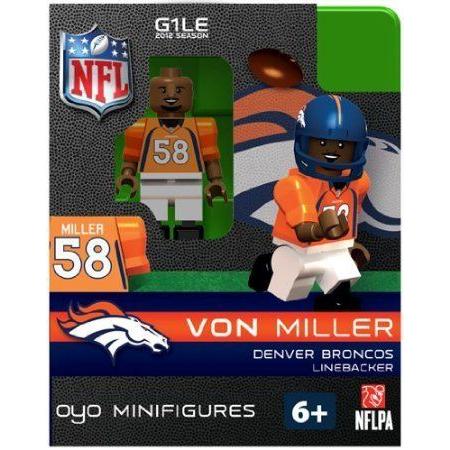 OYO Football NFL Building Brick Minifigure Von Mil...