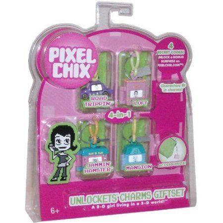 Pixel Chix Exclusive Unlockets Charms Giftset with...