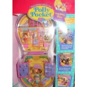Polly Pocket Pony Ridin Show Bluebird Playset (199...