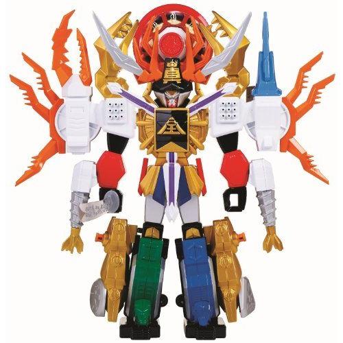 Power Rangers Deluxe Megazord Samurai Gigazord フィギ...