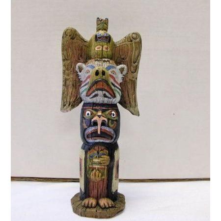 RETIRED Native American Totem Pole Candle #3 ドール 人...
