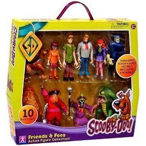 Scooby Doo 10 Friends &amp; Foes アクションフィギュア 人形 Collect...