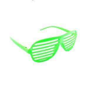 Shutter Shades / Novelty Fun Shades Neon Green フィギュア おもちゃ 人形