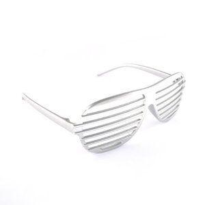 Shutter Shades / Novelty Fun Shades Silver フィギュア お...