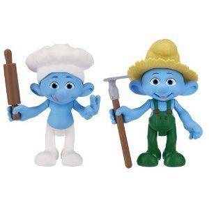 Smurf (スマーフ) Movie Basic フィギュア 人形 Pack Wave #2 Far...