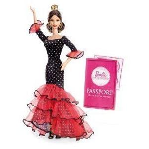 Spain Dolls Of The World Barbie(バービー) Dow ドール 人形 フィギュア