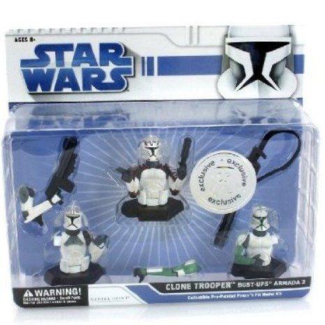 Star wars Clone trooper bust-ups Armada 2 set
