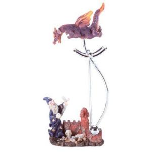 Swinging Dragon with Merlin Figure フィギュア ダイキャスト 人形