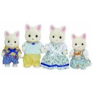 Sylvanian Families 3143 Silk Cat Family ドール 人形 フィギュア｜worldfigure