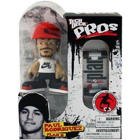 Tech Deck Pros Finger Board with フィギュア 人形 - Paul R...