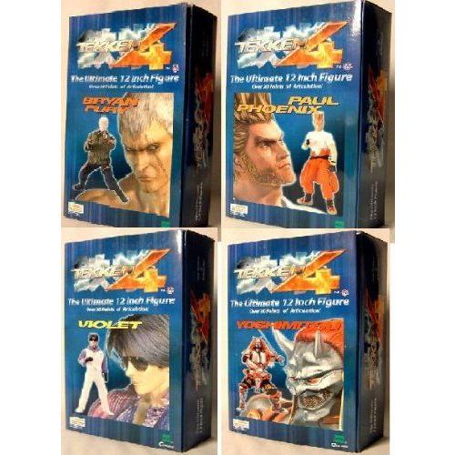 Tekken 4 Series 2 12 Figure Set Of 4 フィギュア 人形 おもちゃ