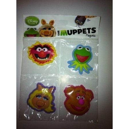 The Muppets 4pack of Rubber Magnets 3d fozzie kerm...