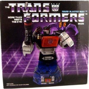 Transformers トランスフォーマー 人形 G1 Sound Blaster Bust Ratbat Bust Statue フィギュア おもちゃ 人形 ワールドフィギュアショップ