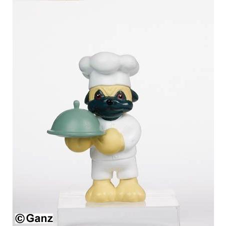 Webkinz Bone Appetit Pug Figure フィギュア ダイキャスト 人形