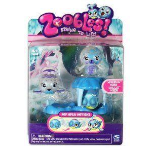 Zoobles (ズーブルズ) Twobles Sea Lion and Whale + Happi...