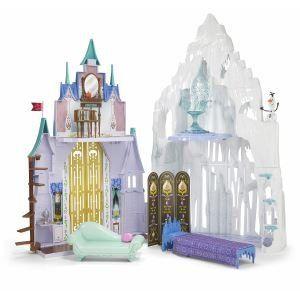 ディズニー　アナと雪の女王  氷のお城と宮殿　プレイセット　Disney Frozen Castle...