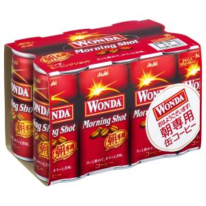 アサヒ飲料 ワンダ モーニングショット 185ml 6本パック