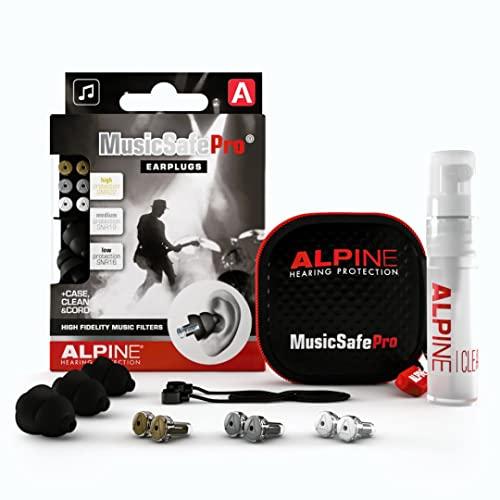 ALPINE HEARING PROTECTION 耳栓 NEW MusicSafe Pro BLA...