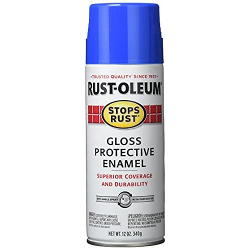 Rustoleum ラスト・オリウム プロテクティブ エナメル カラースプレー 防サビ セイルブルー...