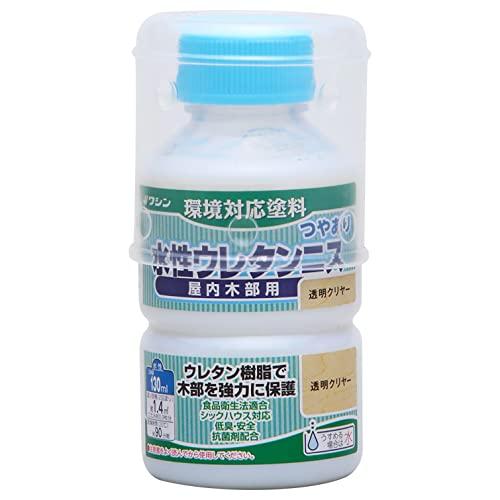 和信ペイント(Washi Paint) 水性ウレタンニス 屋内木部用 ウレタン樹脂配合 低臭・速乾 ...