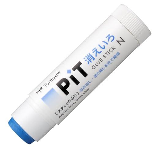 トンボ鉛筆 スティックのり 消えいろPiT Nサイズ (塗り色が消える) (22g) 1本 PT-N...