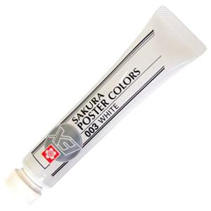 サクラクレパス 絵の具 ポスターカラー EX 12ml ホワイト PEW-P#003