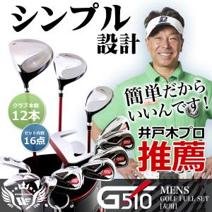 井戸木プロ推薦！WE-G510 16点メンズクラブフルセット 左用 ゴルフ用品 ワールドイーグル｜worldgolf