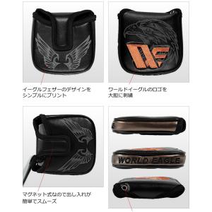 ゴルフ マレットパター用ヘッドカバー マグネッ...の詳細画像2