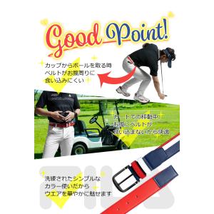 ポイント高還元セール ゴルフ ソフトベルト 人...の詳細画像3