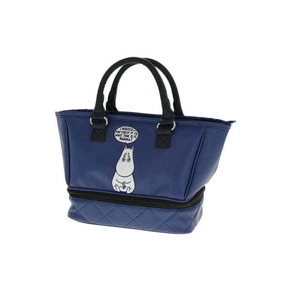 MOOMIN ムーミン レザートートバッグ ブルー 1525006700 ブルー 【IR】