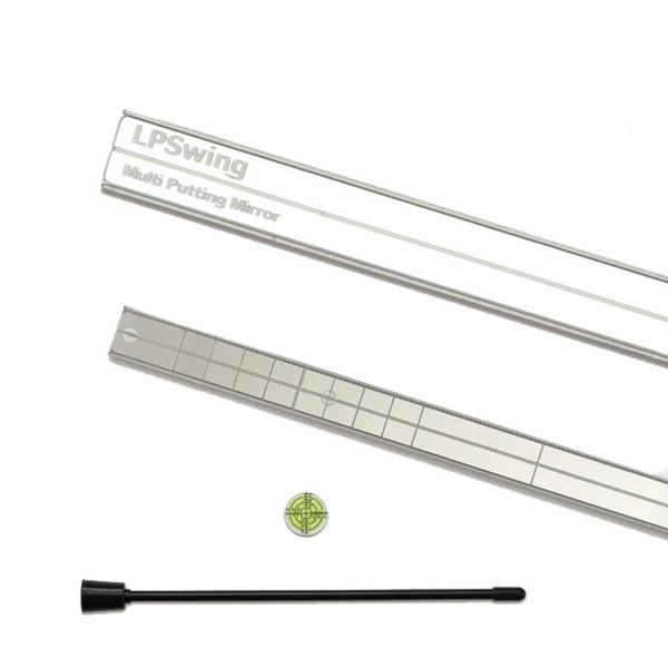 LPSwing マルチ パッティング ミラー  アライメント スティック LPS120M シルバー ...