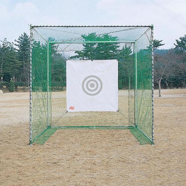 ライト 納期1ヶ月 配送費用・設置費用別途必要 ゴルフネット強力型 AB M-67 【IR】