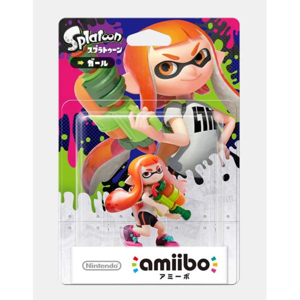 ガール 新品即納 amiibo ガール (スプラトゥーンシリーズ) スプラトゥーン2 スプラトゥーン...