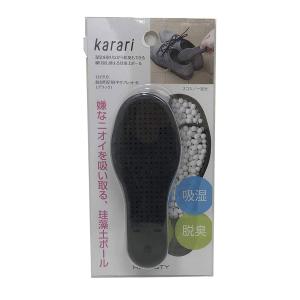 アネスティカンパニー Karari 消臭グッズ ブラック HO-1943 2個入