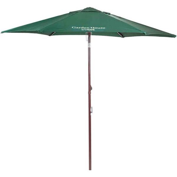 パール金属 ガーデン アルミパラソル250UV(グリーン) MG-339