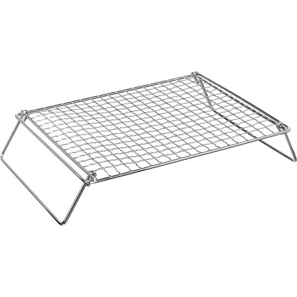 パール金属 焼き 網 足付 角型 焼きやきクック H-6563