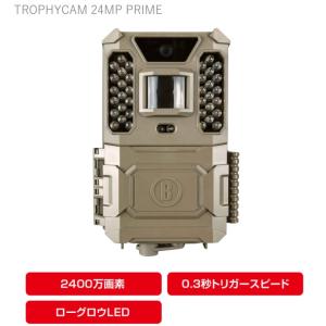 屋外型センサーカメラ トロフィーカム 24MPプライム 人感センサー内蔵監視カメラ ブッシュネル 日本正規品 保証付｜worldkiki